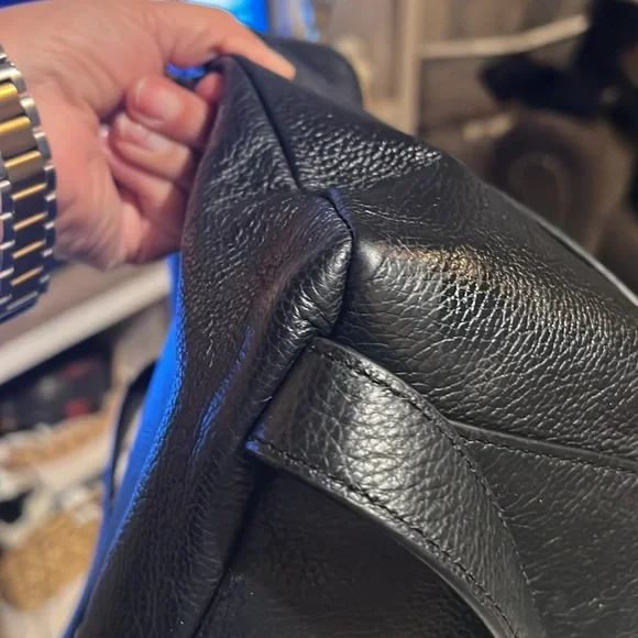 Kate Spade leather black backpack